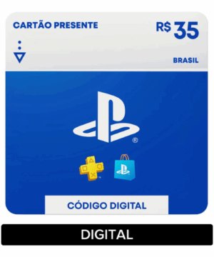 Gift Card Sony PlayStation (Brasil) R$35,00