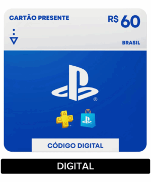 Gift Card Sony PlayStation (Brasil) R$60,00