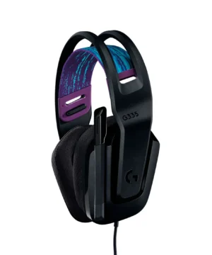Alternative view of Headset Gamer Logitech G335, Driver 40mm, Arco Ajustável Preto