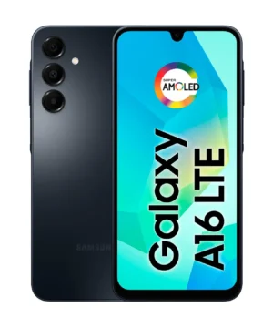 Smartphone Samsung Galaxy A16 4G, 256GB, 4GB RAM+4GB RAM Plus, Processador MediaTek, Câmera Tripla Traseira de até 50MP, Preto