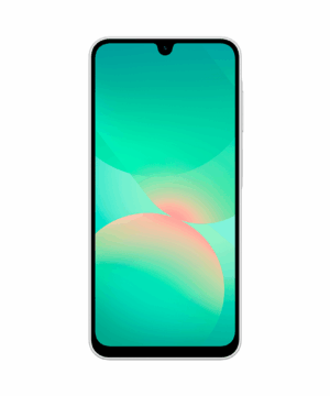 Alternative view of Smartphone Samsung Galaxy A26 5G 256GB, 8GB RAM, Câmera de 50MP, IP67, Tela Super AMOLED 6.7", NFC, Edição AI, Octa-core - Branco