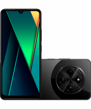 Smartphone Xiaomi POCO C75, 256 GB, 8 GB + 8 GB RAM Virtual e Câmera 50 MP com IA, 5160 mAh, Tela de 6.88" HD+ 120Hz com 4G