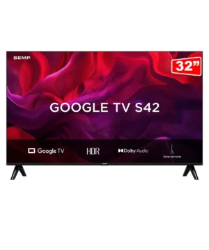 Smart TV LED HD 32" SEMP 32S42, Dolby Audio, Google
