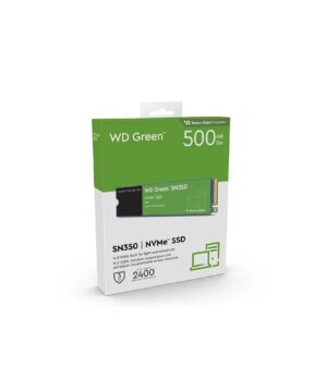 SSD WD NVme Green, Leitura Sequencial Até 2.400 Mb/S E Gravação Até 1.500 Mb/S WDS500G2G0C 500GB