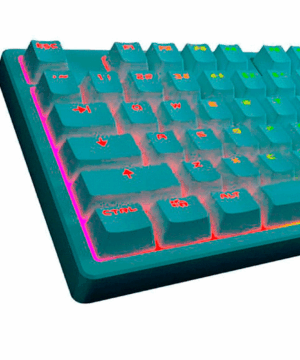 Alternative view of Teclado Gamer Kross Mecânico, Anti Ghosting, Swith Azul Outemu KE-KG130 Branco