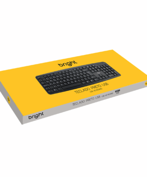 Alternative view of Teclado Bright 0014 Basic USB Preto