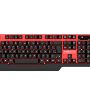 Alternative view of Combo Kross Teclado e Mouse USB, Sem Fio, Elegance - KE-KM553V1 Preto/Vermelho