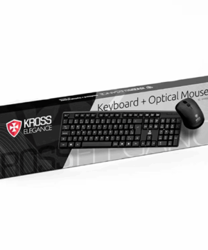Alternative view of Combo Kross Teclado e Mouse USB, Com Fio, Elegance - KE-KM400V1 2 Preto