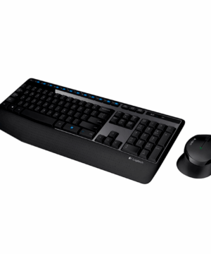 Combo Logitech Teclado e Mouse MK345 Sem Fio Preto