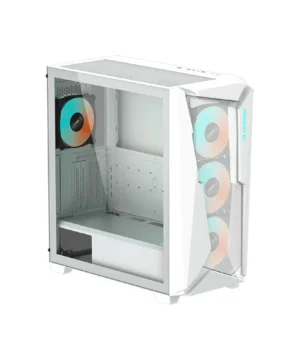Alternative view of Gabinete Gamer Gigabyte C301 Glass, RGB, Mid-Tower, Lateral de Vidro, 4 Fans Branco