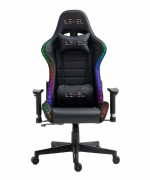 Cadeira Gamer Level com Iluminação RGB LV-C06BN-RGB Preto