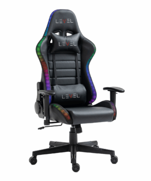 Alternative view of Cadeira Gamer Level com Iluminação RGB LV-C06BN-RGB Preto