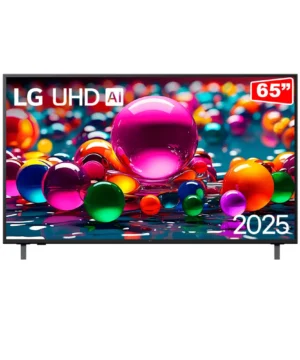 Smart TV LG AI 65" 4K UHD, a7 AI Processor 4K Gen8, webOS 25, 65UA8550PSA Charcoal Black