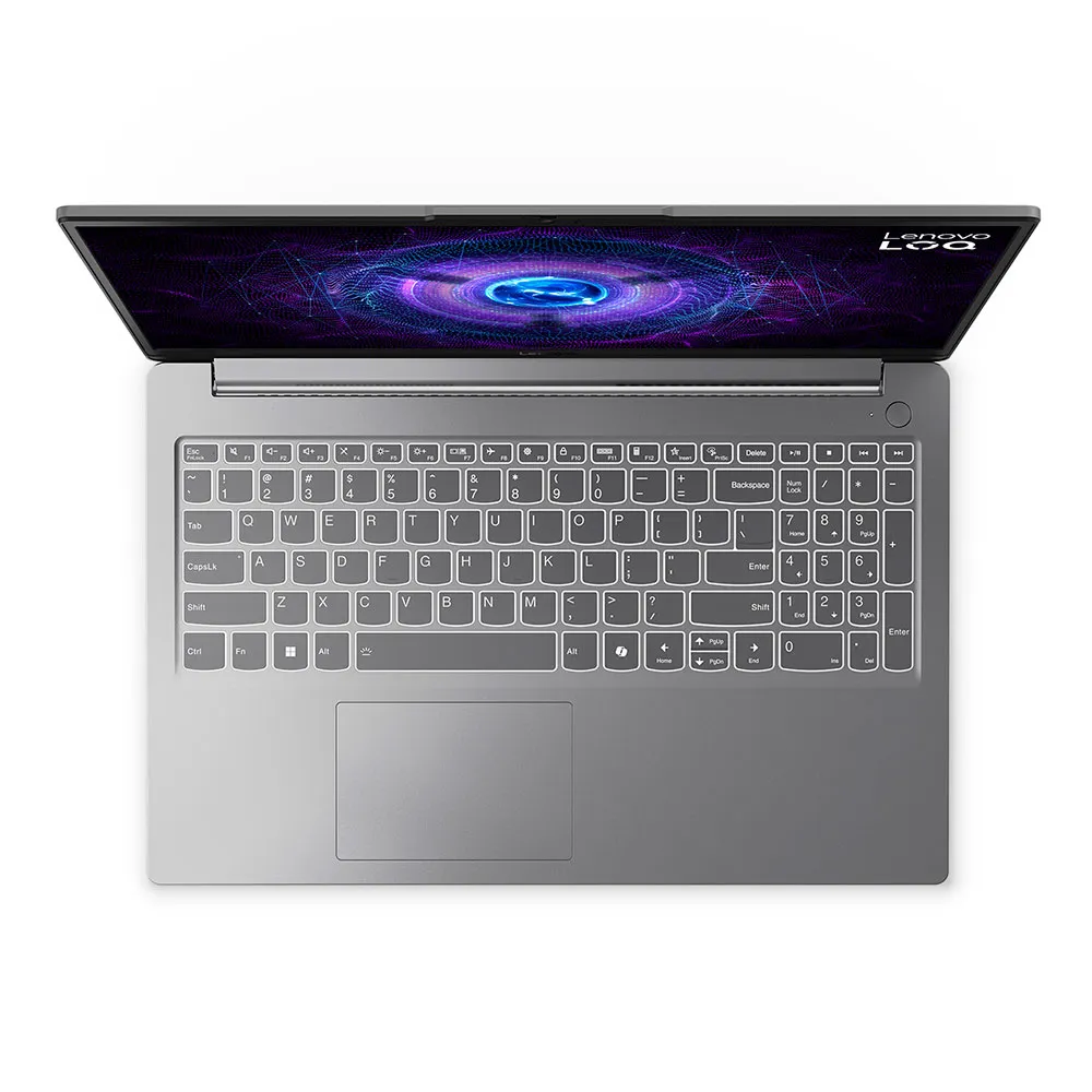 Notebook Gamer Lenovo LOQ i5-12450H 16GB RAM 512GB SSD, Tela 15.6" FHD, NVIDIA® GeForce® RTX 3050 6GB, 83EM0007BR Luna Grey - Imagem 2
