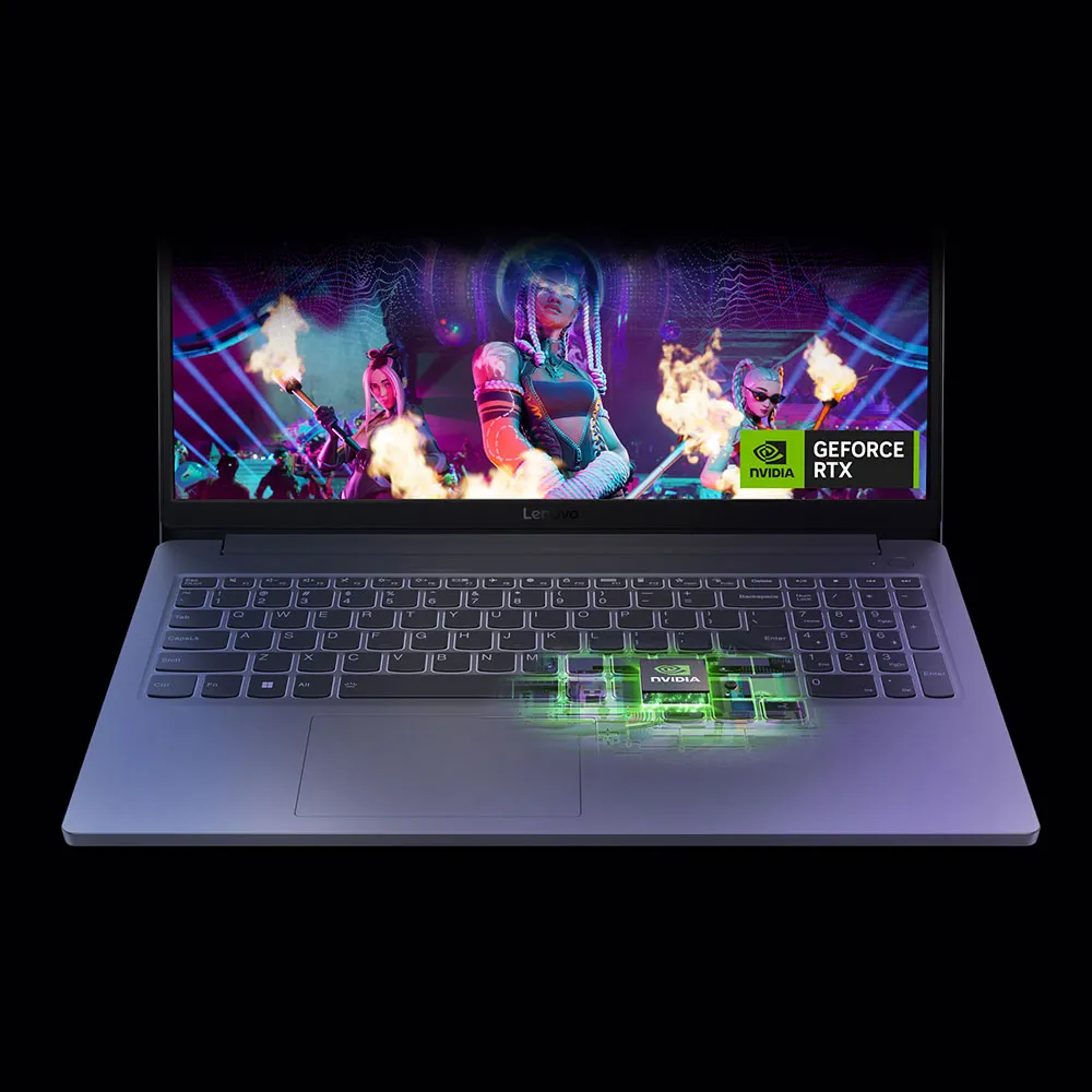 Notebook Gamer Lenovo LOQ i5-12450H 16GB RAM 512GB SSD, Tela 15.6" FHD, NVIDIA® GeForce® RTX 3050 6GB, 83EM0007BR Luna Grey - Imagem 9